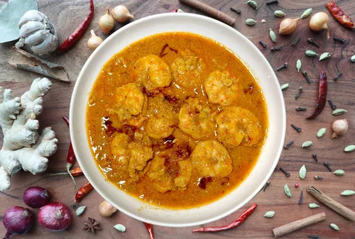 Chingri Malaikari – Shrimp Coconut Curry